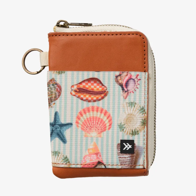 Shells - Leather Zip Wallet made by Thread Wallets