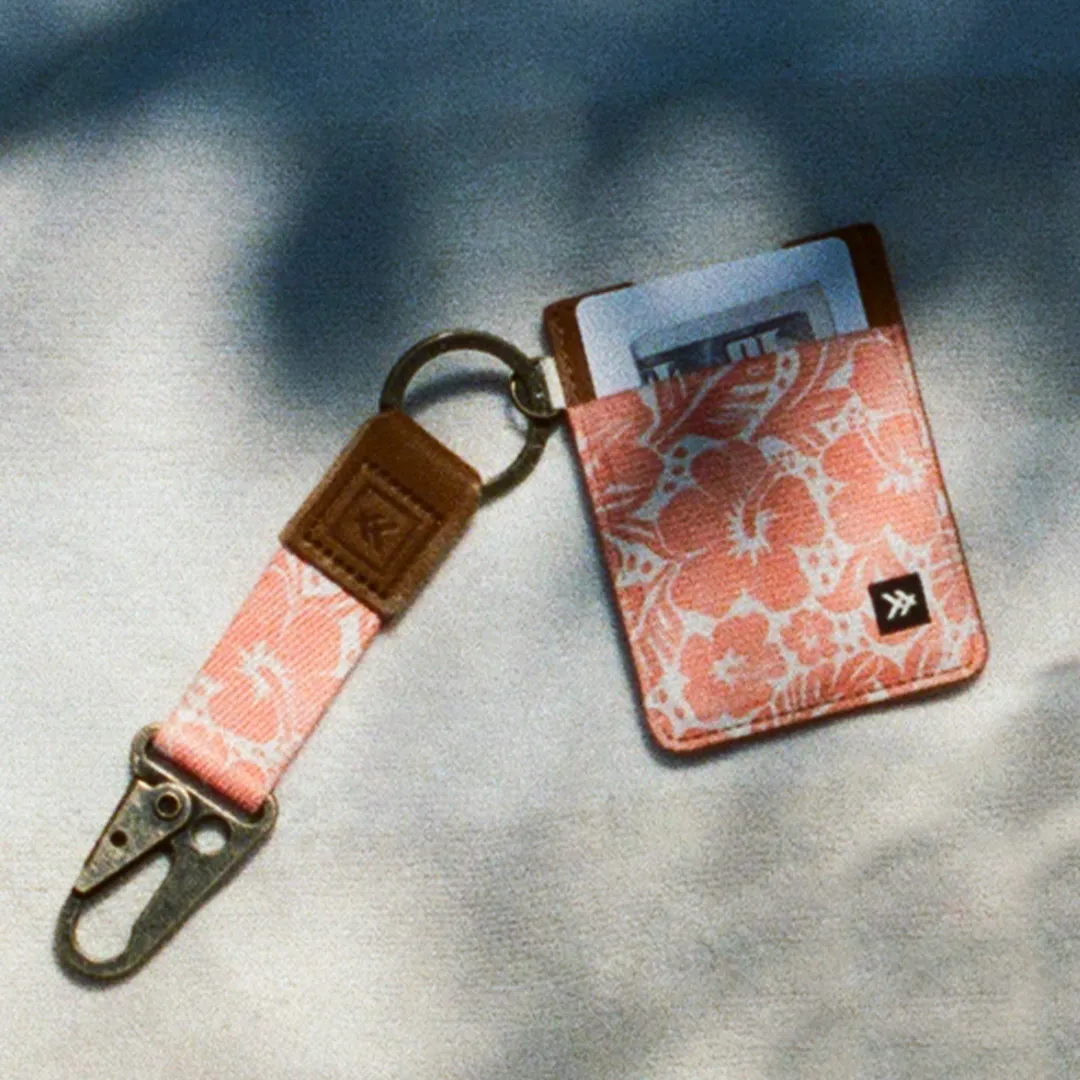 Coral Crush - Keychain Clip sold by Thread Wallets product image thumbnail 3