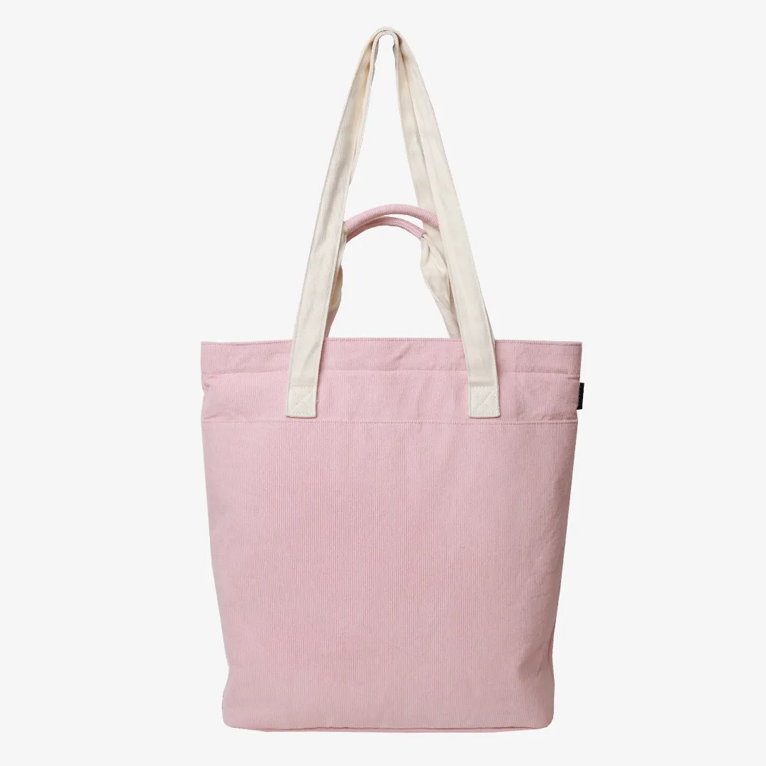 Rose Dust Corduroy - Utility Tote Bag sold by Thread Wallets product image thumbnail 2