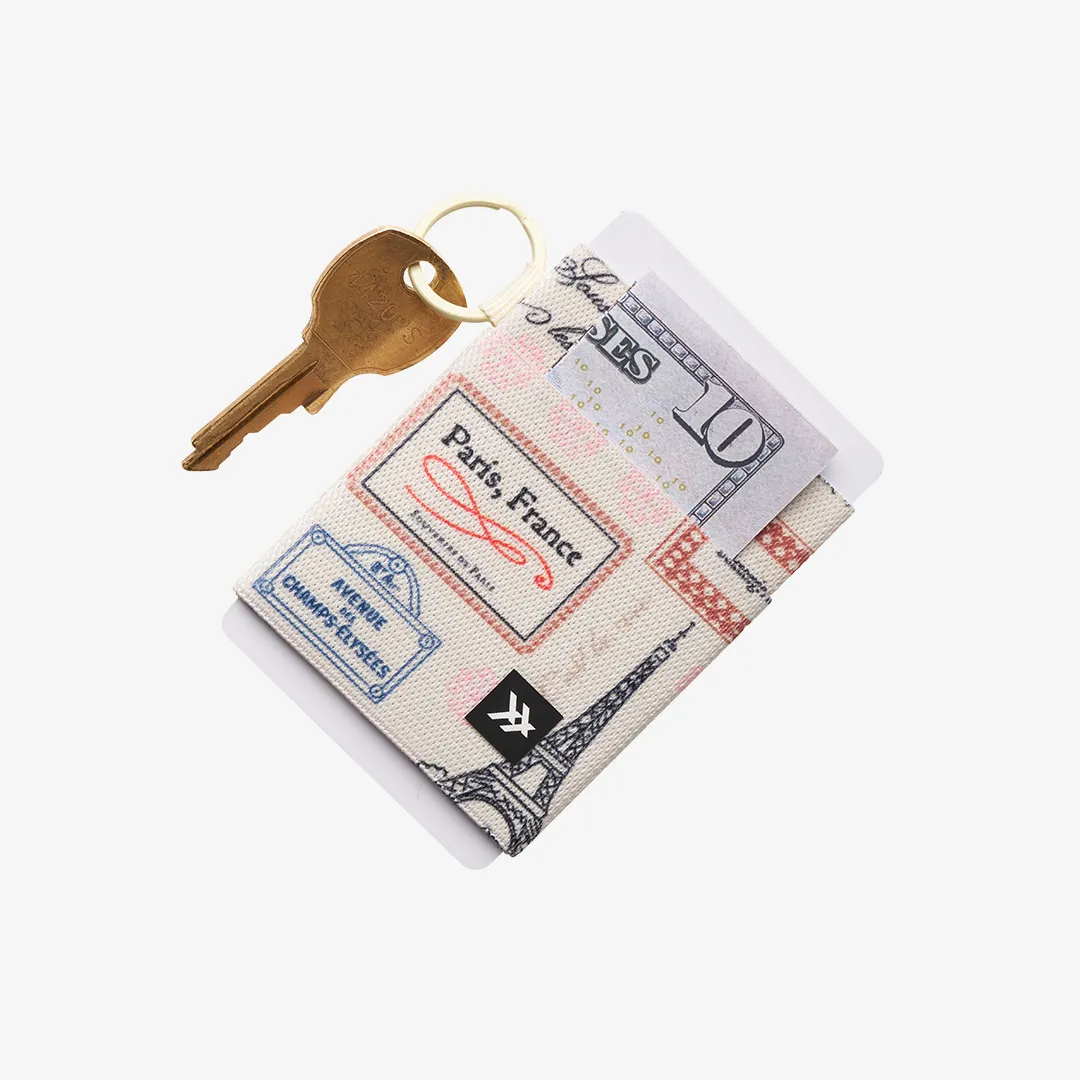 Paris - Elastic Wallet sold by Thread Wallets product image thumbnail 2