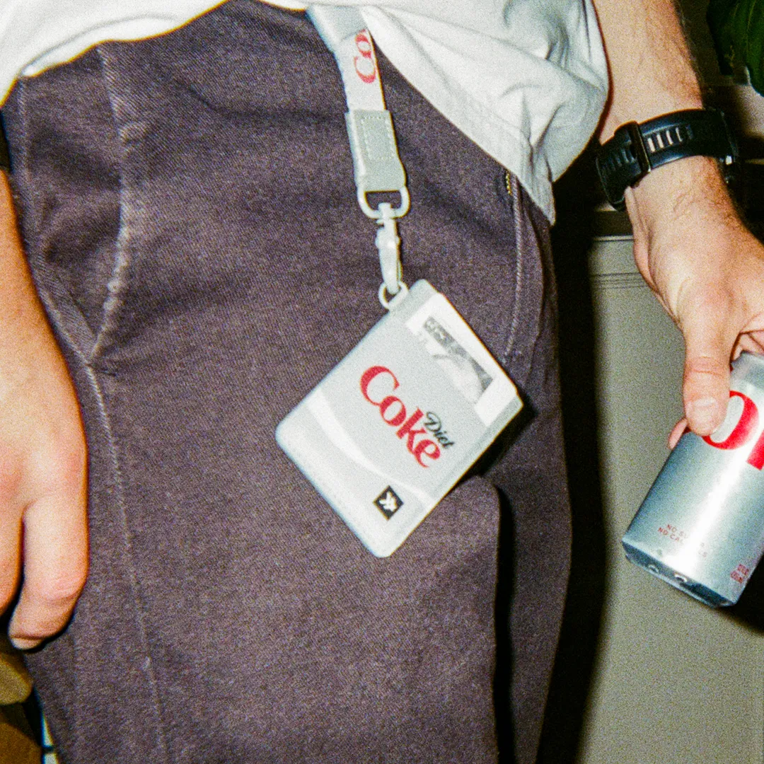 Diet Coke Logo - Vertical Leather Wallet sold by Thread Wallets product image thumbnail 4