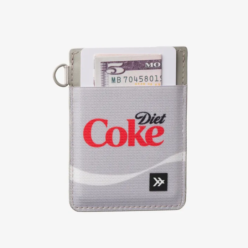 Diet Coke Logo - Vertical Leather Wallet made by Thread Wallets
