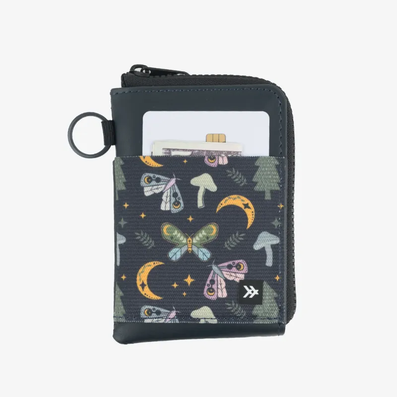 Forest Critters - Leather Zip Wallet made by Thread Wallets