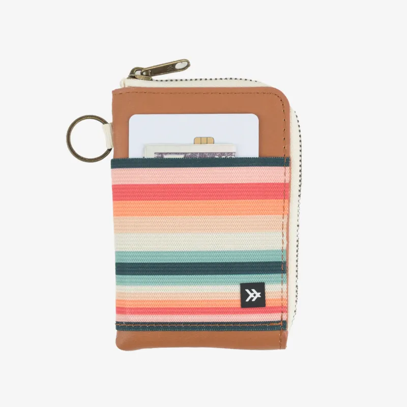 Renae - Leather Zip Wallet made by Thread Wallets
