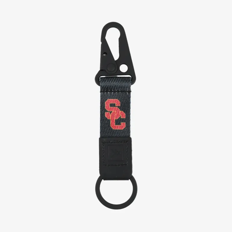 USC Black - Keychain Clip made by Thread Wallets