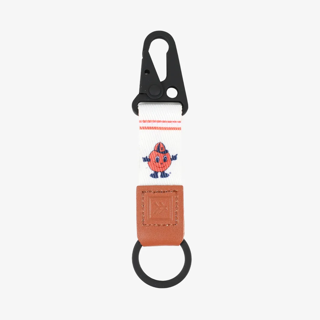 Syracuse White - Keychain Clip sold by Thread Wallets