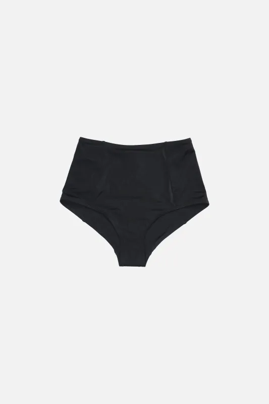 [Sample] Never Say Never High-Waisted Bikini Bottom BLACK sold by UNE PIECE