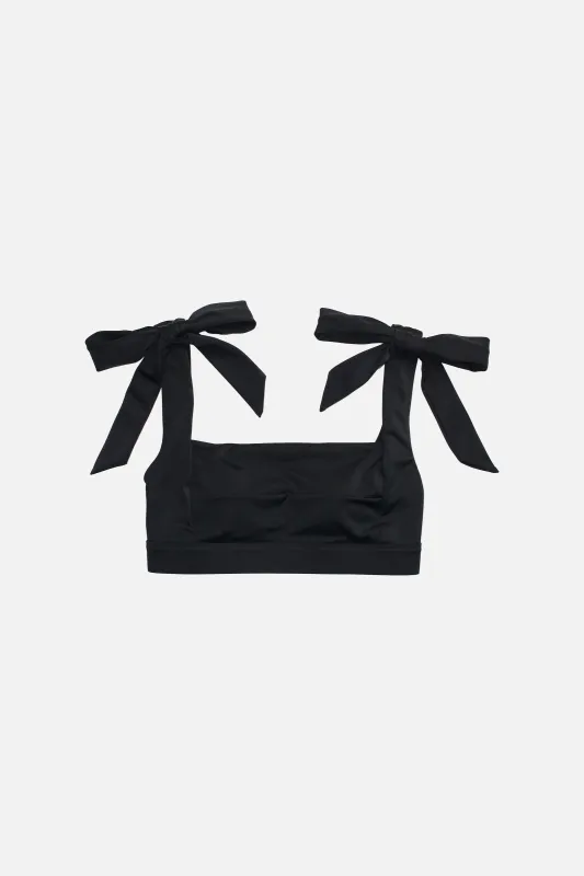 [Sample] Classic Square Neck Bikini Bralette BLACK sold by UNE PIECE