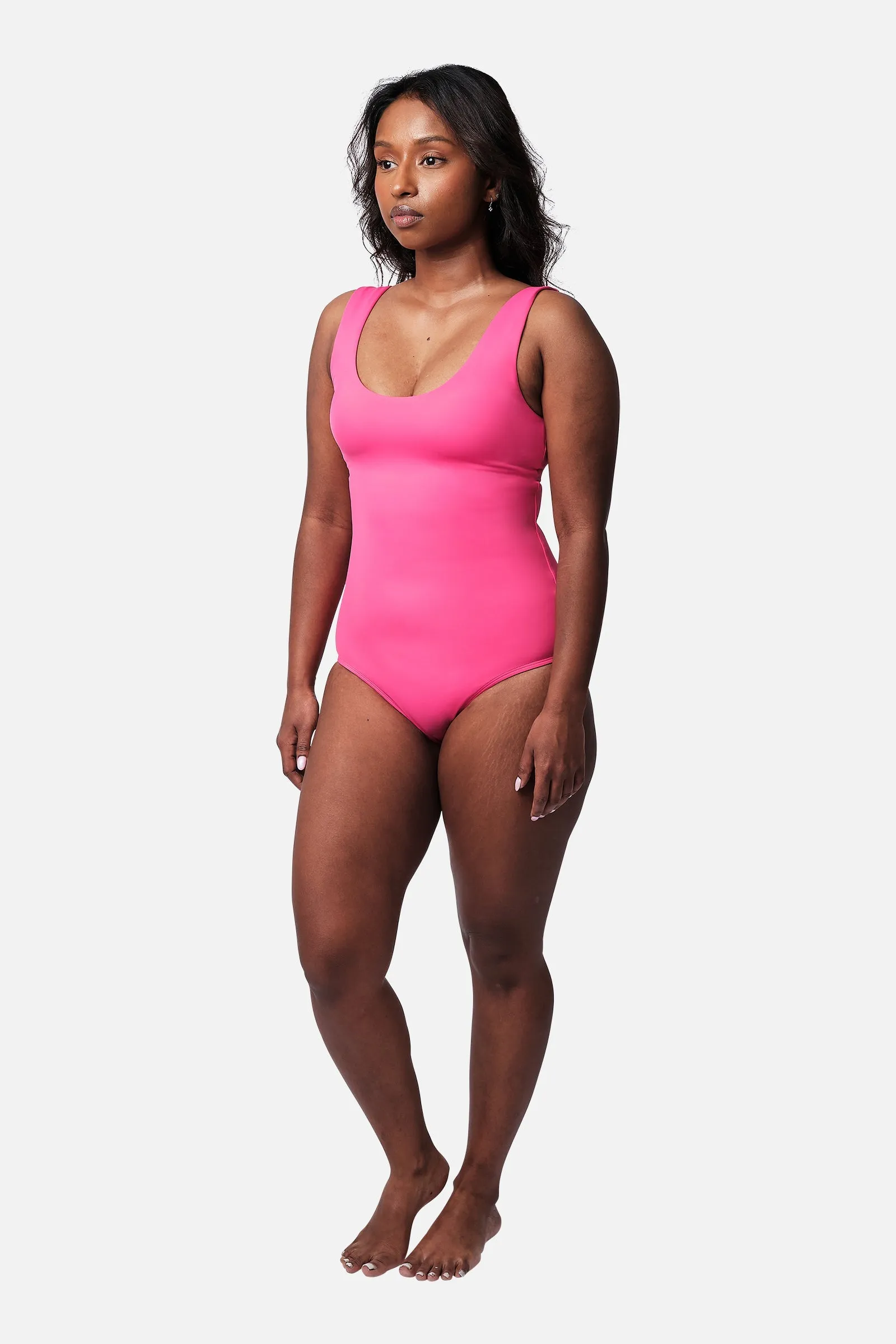 Classic Scoop Neck One Piece PINK sold by UNE PIECE product image thumbnail 5