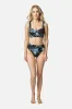 High-Cut High-Waisted Bikini Bottom VINTAGE ROMANTIQUE sold by UNE PIECE