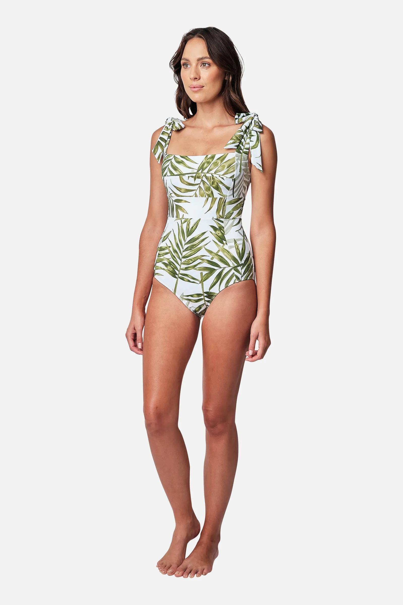 Classic Square Neck PALM WHITE sold by UNE PIECE product image thumbnail 5