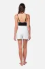 Linen Palazzo Shorts WHITE sold by UNE PIECE