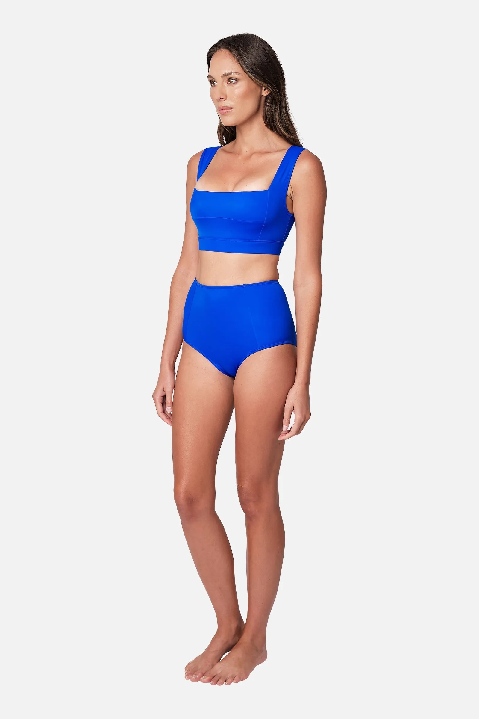 Never Say Never High-Waisted Bikini Bottom COBALT BLUE sold by UNE PIECE product image thumbnail 5