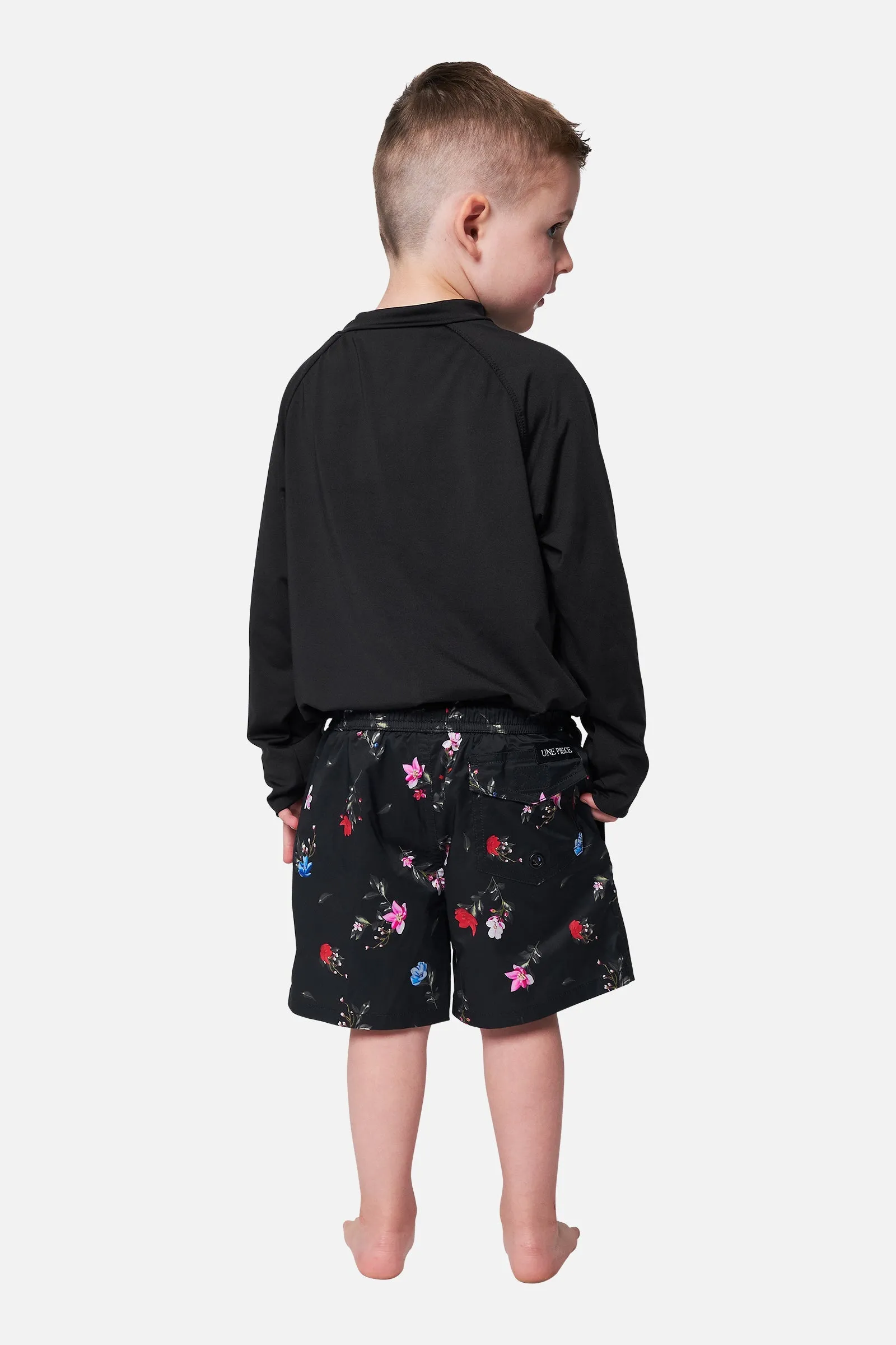 Boys Swim Shorts HAWTHORN BLACK sold by UNE PIECE product image thumbnail 3