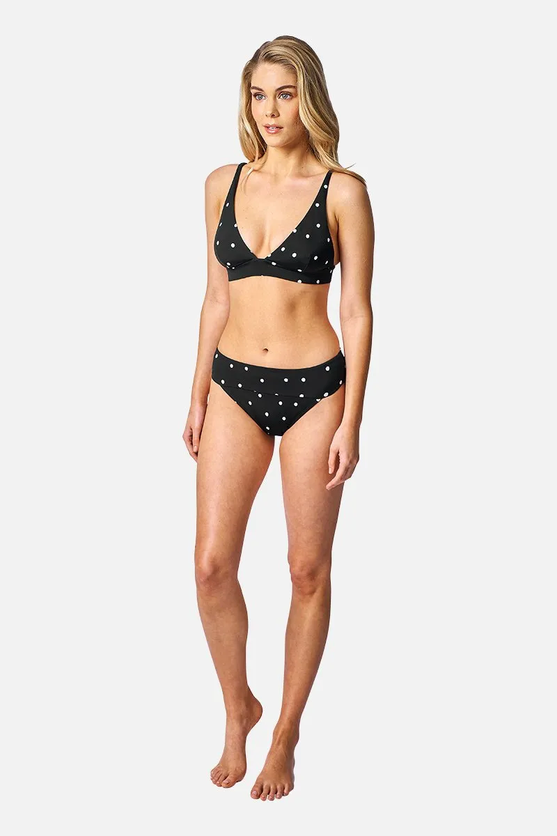 Classic Sassy Bikini Bottom POLKA NOIR sold by UNE PIECE product image thumbnail 3