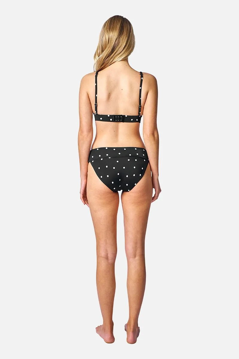 Classic Sassy Bikini Bottom POLKA NOIR sold by UNE PIECE product image thumbnail 4