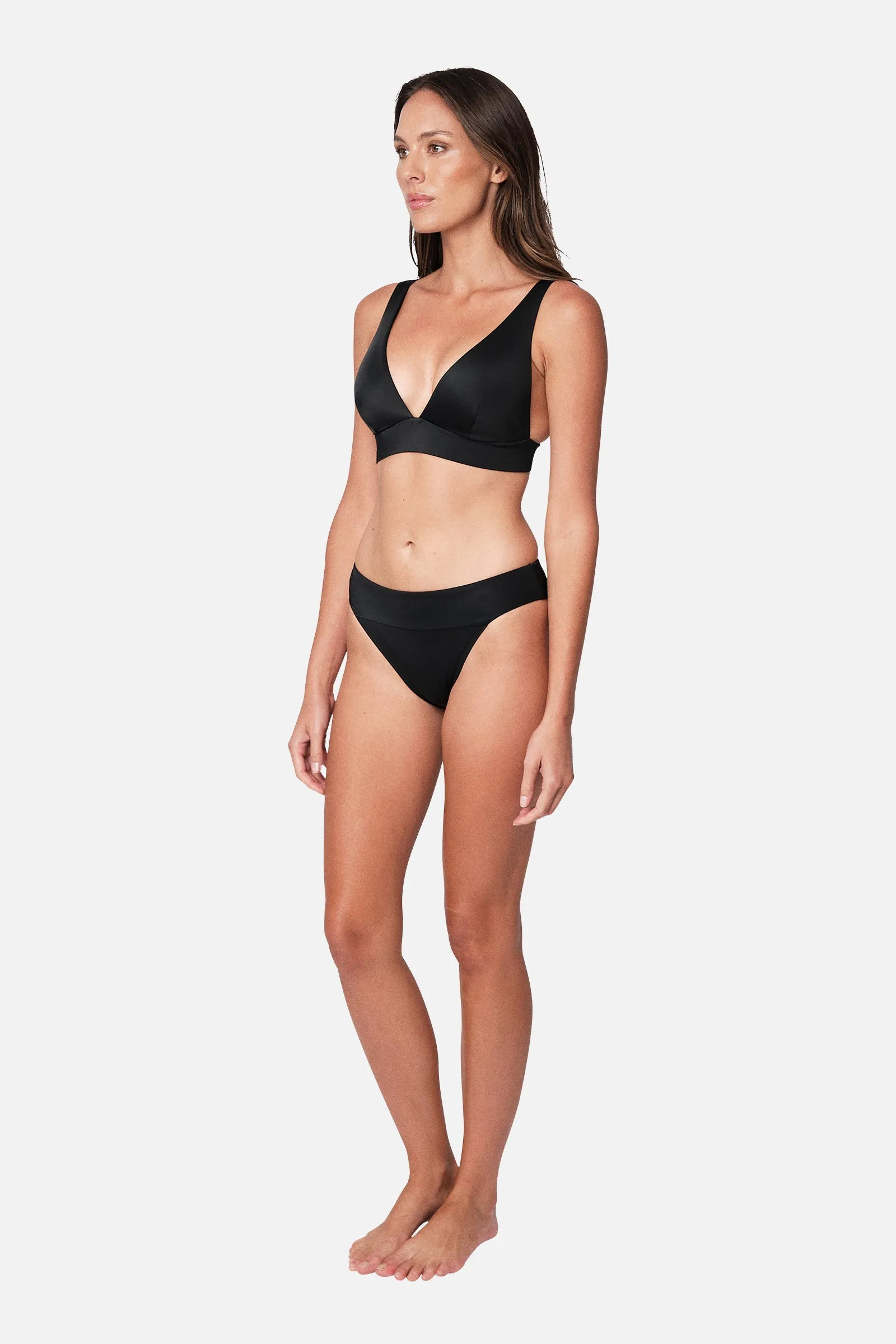 Classic Sassy Bikini Bottom BLACK sold by UNE PIECE product image thumbnail 3