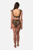 Never Say Never High-Waisted Bikini Bottom LEOPARD sold by UNE PIECE