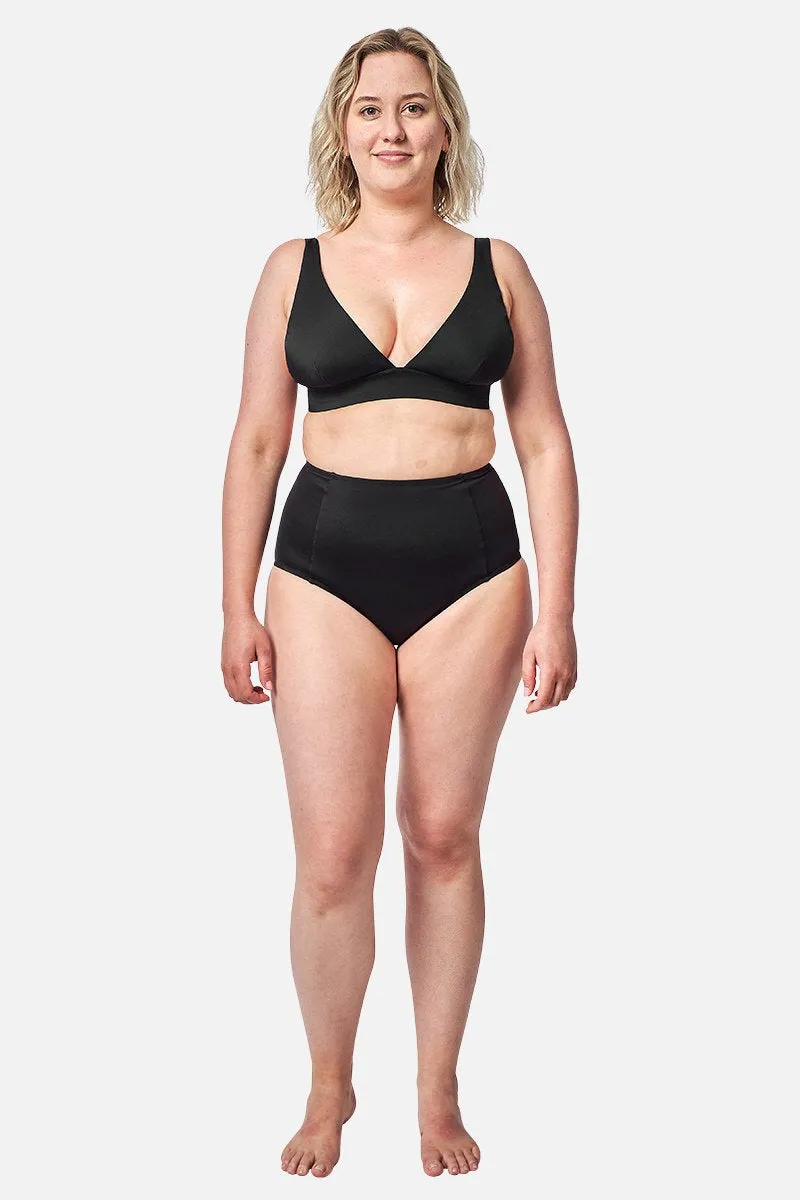 Never Say Never Bikini Bralette (DD-F Cup) BLACK sold by UNE PIECE product image thumbnail 3