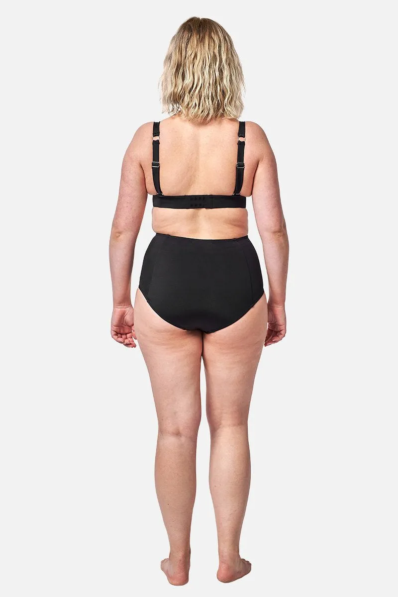 Never Say Never Bikini Bralette (DD-F Cup) BLACK sold by UNE PIECE product image thumbnail 5