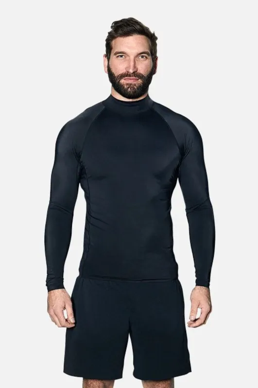 Original Mens Rashie Top BLACK sold by UNE PIECE