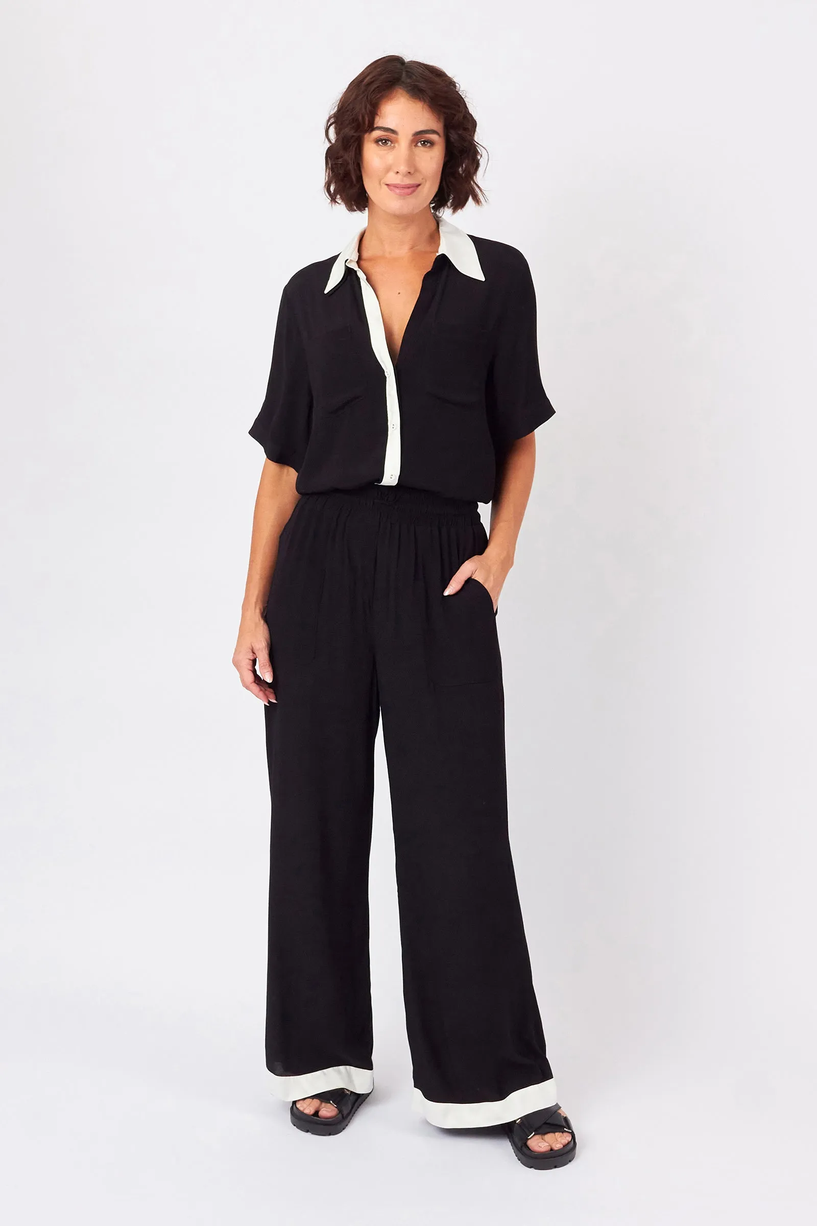 Palazzo Pants MONOCHROME sold by UNE PIECE product image thumbnail 3