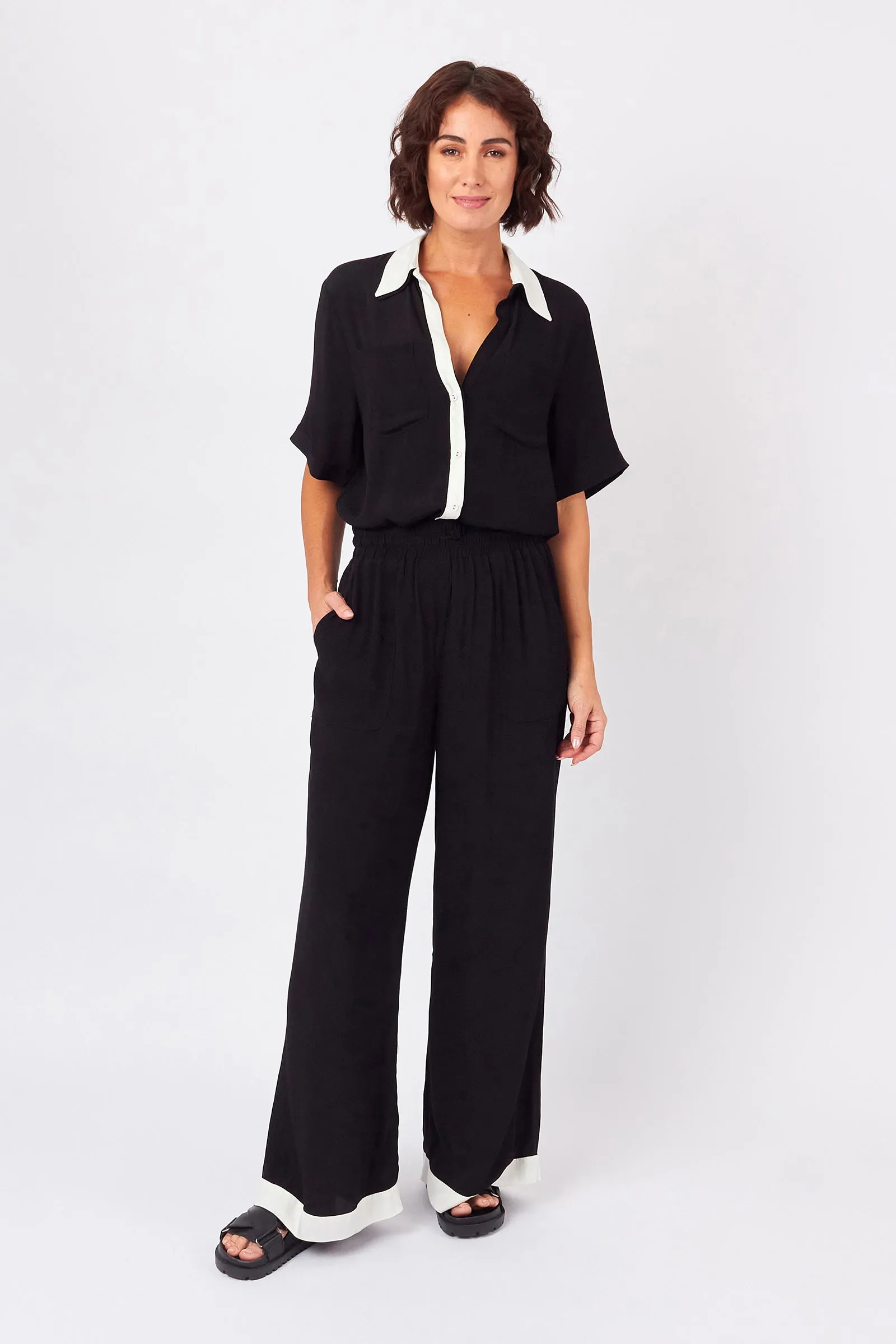 Palazzo Pants MONOCHROME sold by UNE PIECE product image thumbnail 4