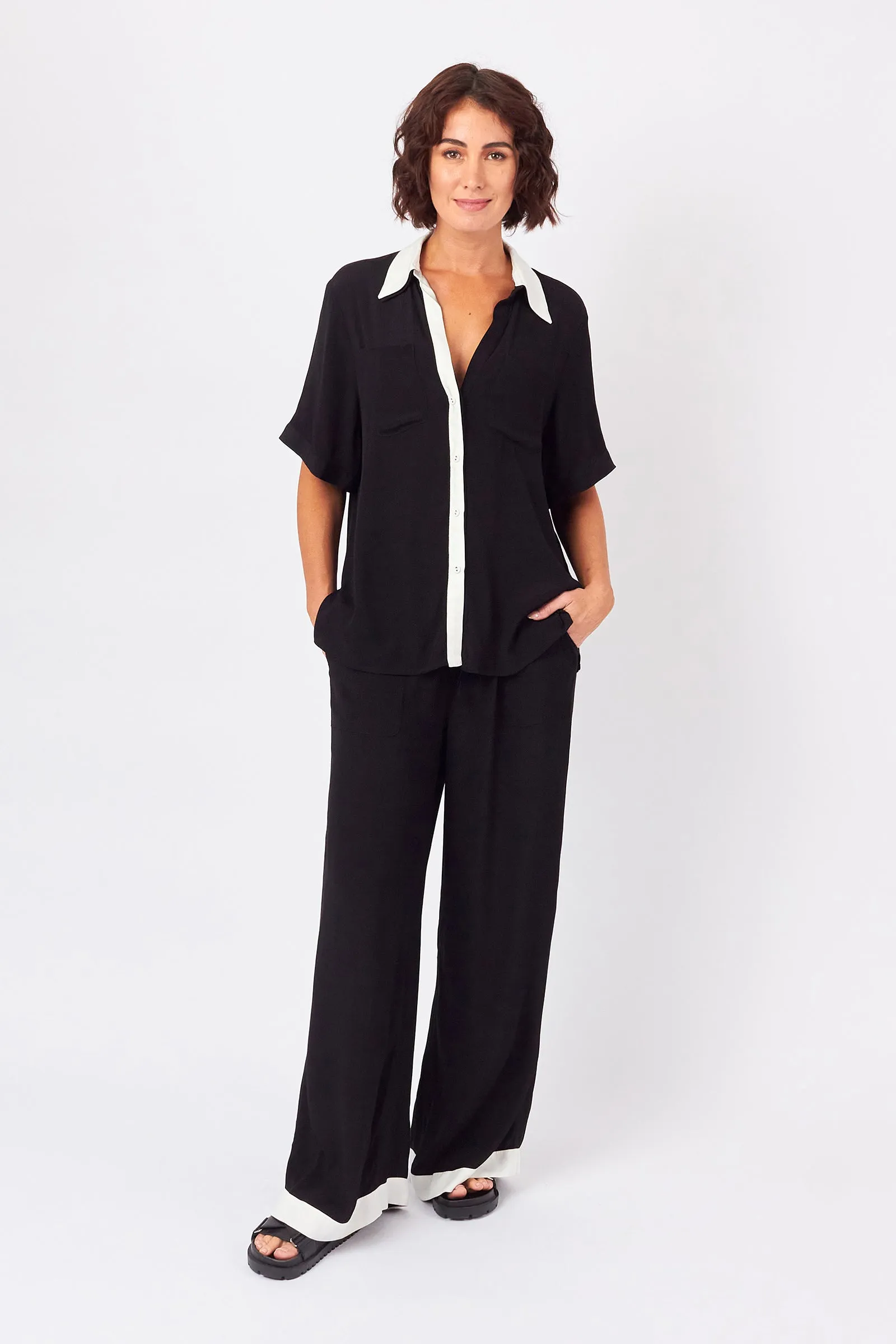 Palazzo Pants MONOCHROME sold by UNE PIECE product image thumbnail 2
