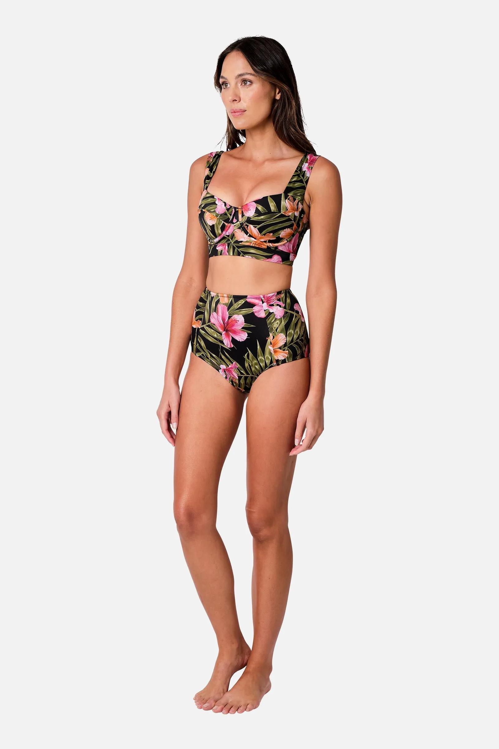 Original Bustier Balconette Bikini Bralette CRESCENT BLOOMS sold by UNE PIECE product image thumbnail 3