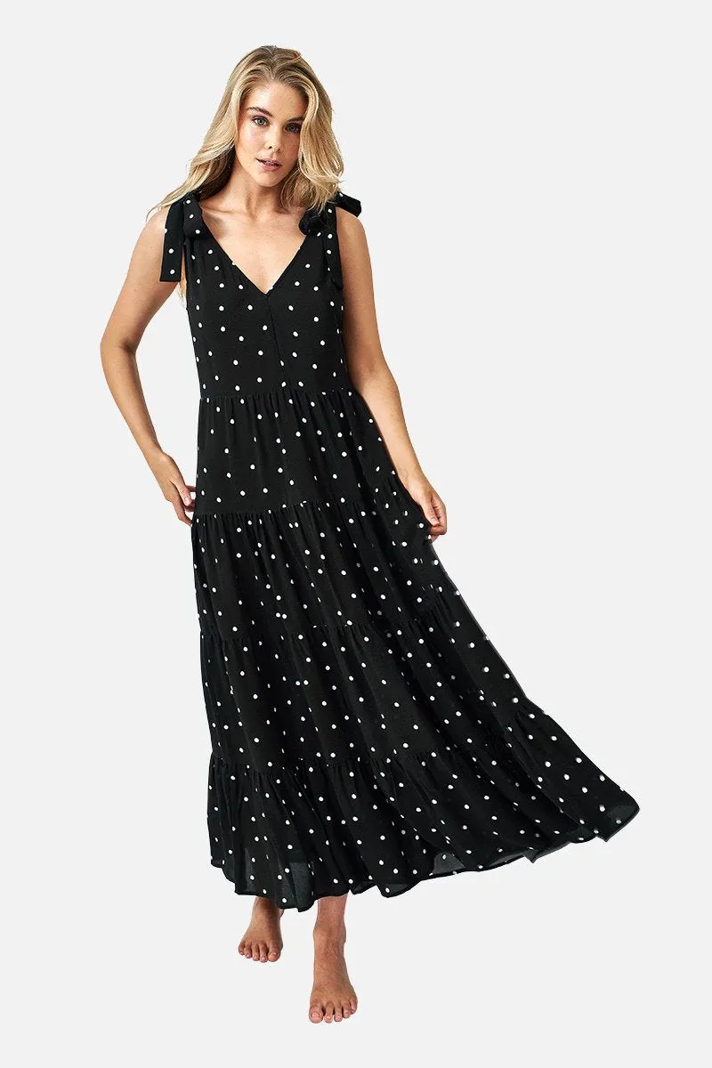 Swing Maxi Dress POLKA NOIR sold by UNE PIECE product image thumbnail 3