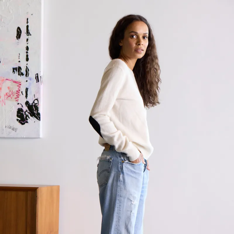 Patchwork Pullover sold by Kerri Rosenthal