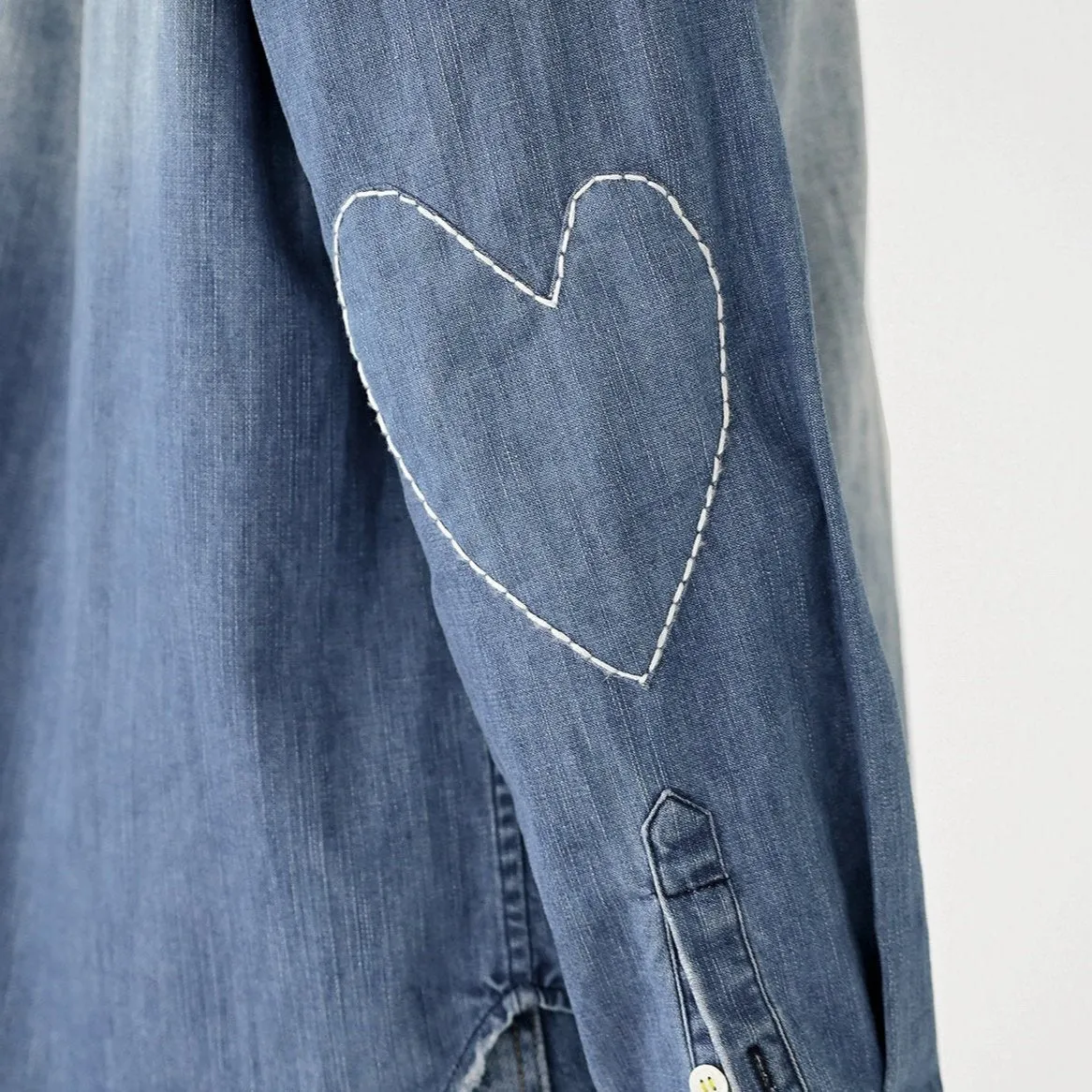 Denim Shirt Lightweight sold by Kerri Rosenthal product image thumbnail 2