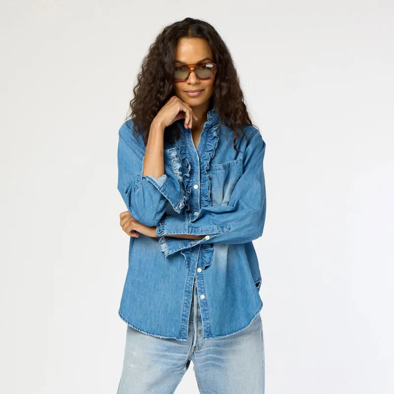 Molly Denim Shirt made by Kerri Rosenthal