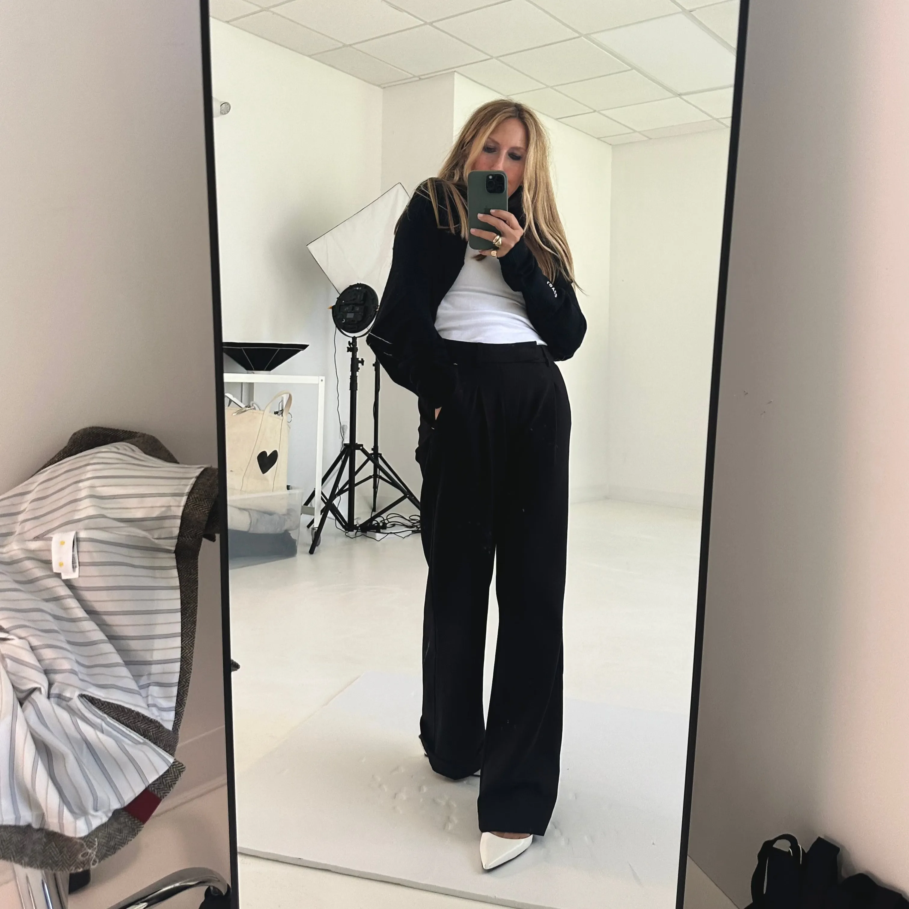 Wide Leg Trouser Pant sold by Kerri Rosenthal product image thumbnail 3