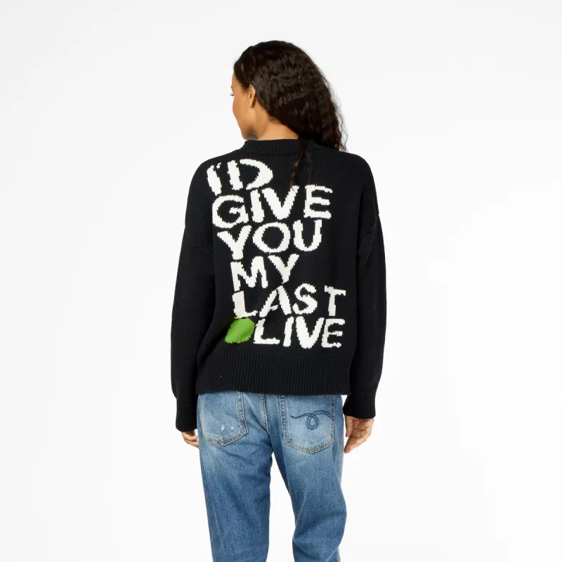 Benton Last Olive Sweater sold by Kerri Rosenthal