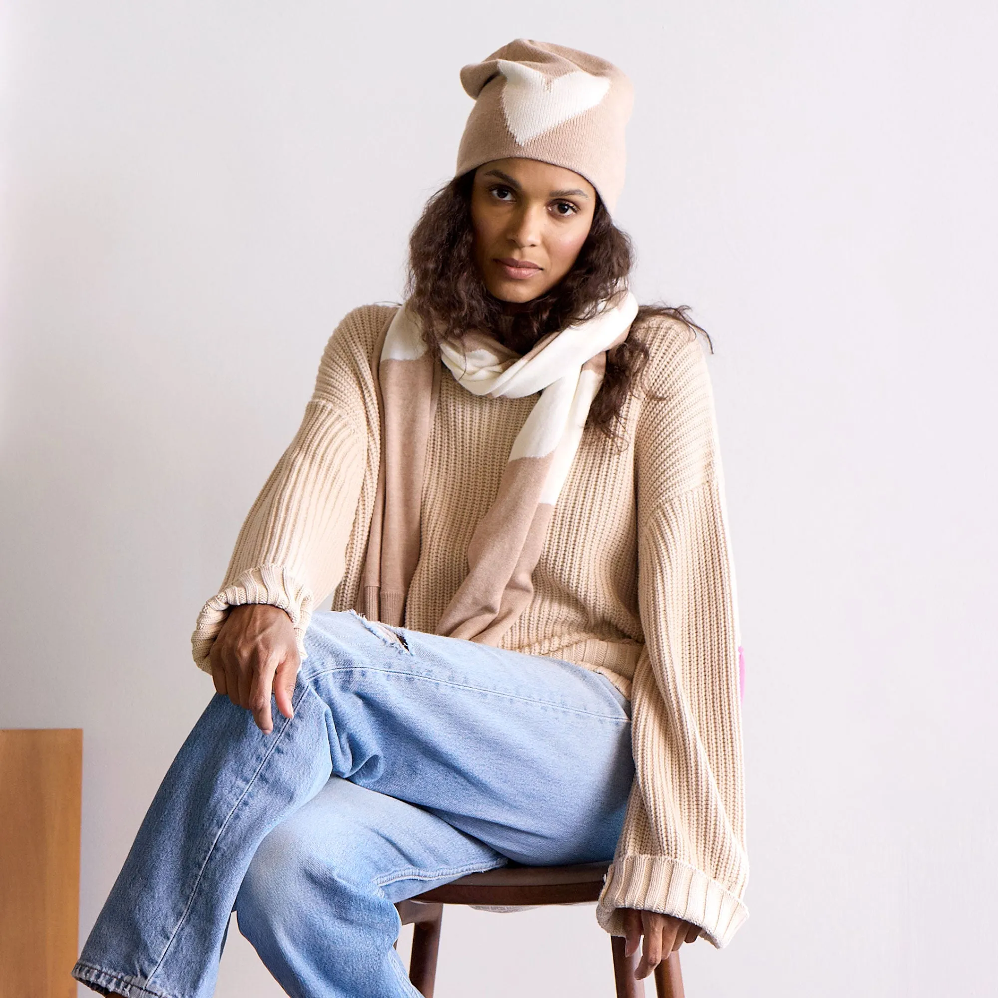 Heart Beanie sold by Kerri Rosenthal product image thumbnail 3