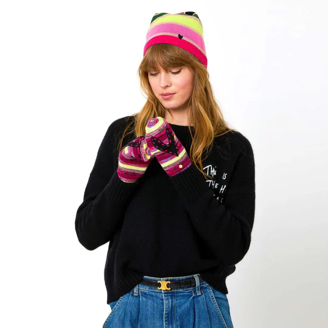 Stripe Beanie sold by Kerri Rosenthal product image thumbnail 2