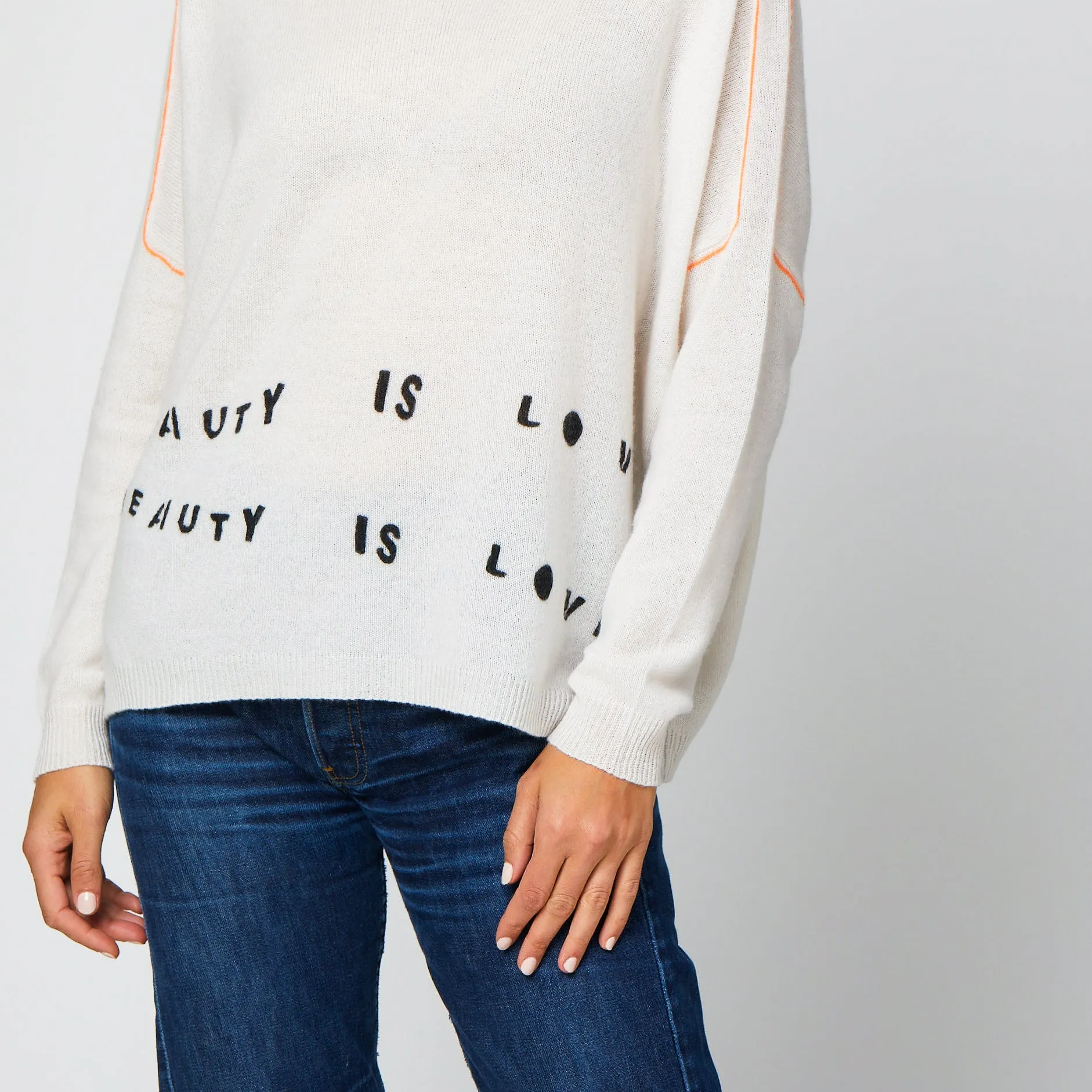 Camille Beauty Is Love Sweater sold by Kerri Rosenthal product image thumbnail 3