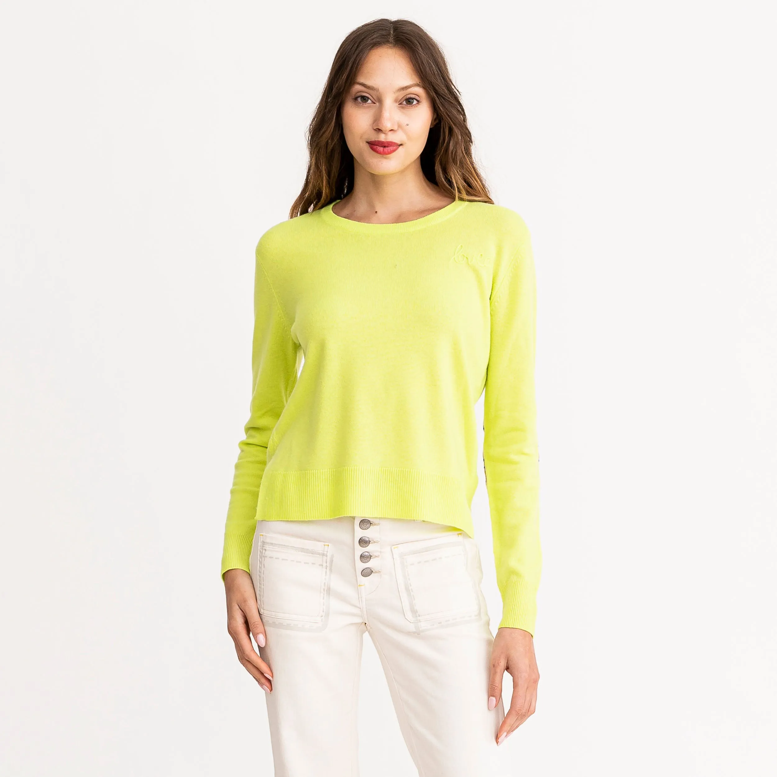 Patchwork Pullover Neon sold by Kerri Rosenthal product image thumbnail 3