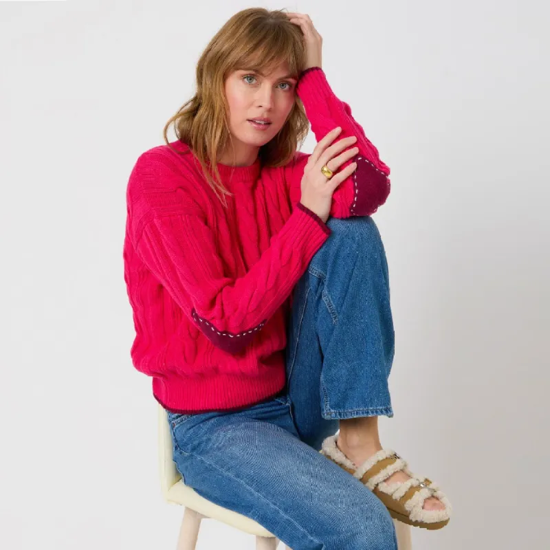 Maxwork Cable Sweater sold by Kerri Rosenthal