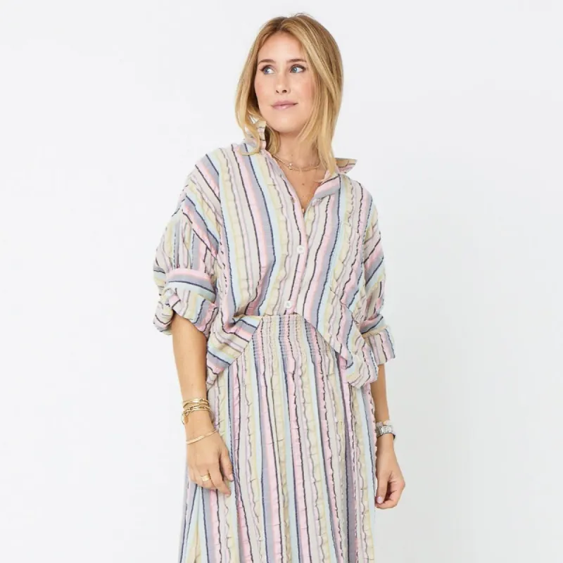 Sherri Stripe Shirt sold by Kerri Rosenthal