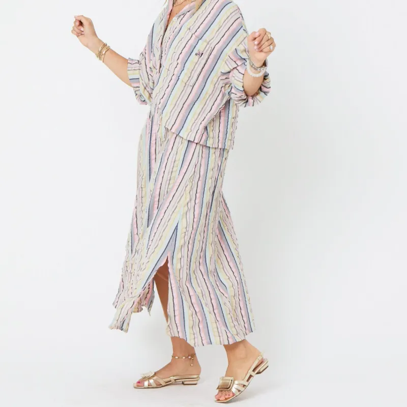 Martin Stripe Skirt sold by Kerri Rosenthal