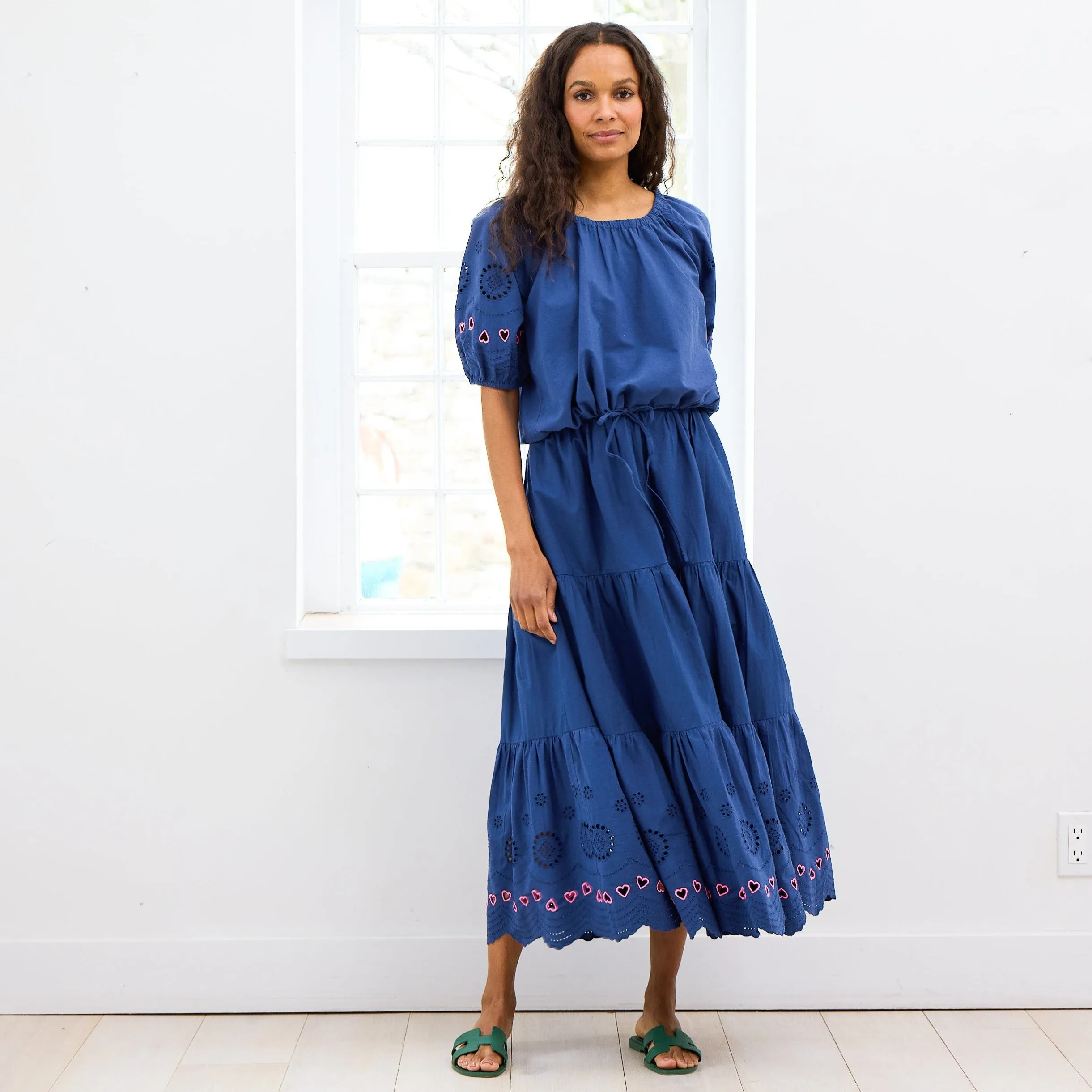 Gabrielle Eyelet Maxi Skirt sold by Kerri Rosenthal product image thumbnail 2