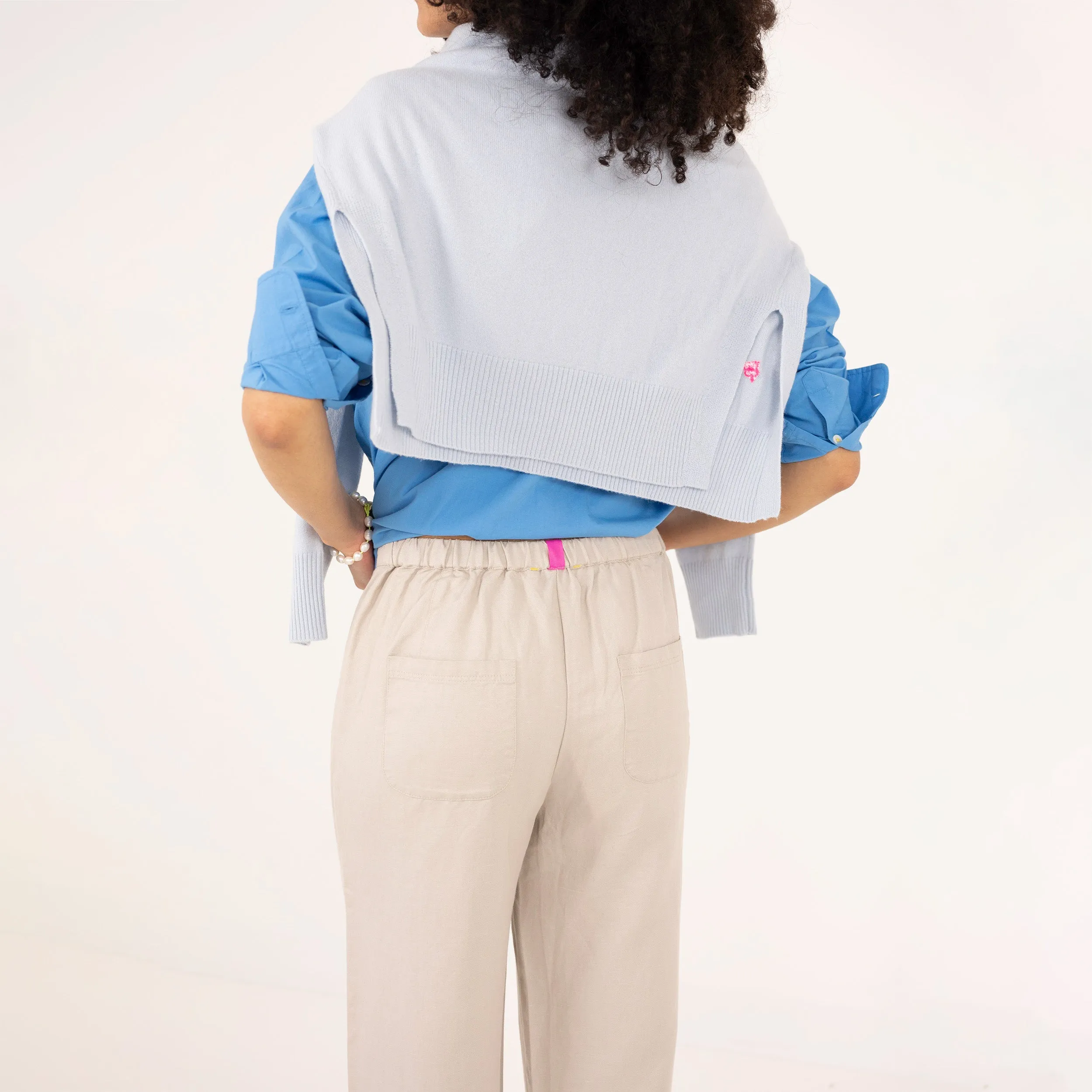 Paris Pant Linen Twill sold by Kerri Rosenthal product image thumbnail 5