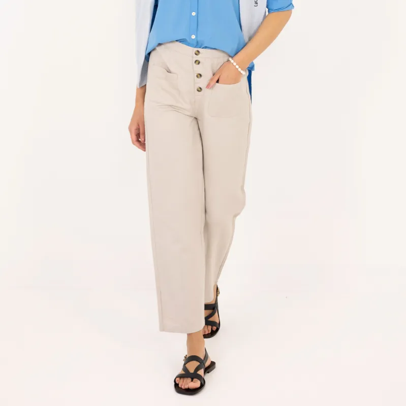 Paris Pant Linen Twill sold by Kerri Rosenthal
