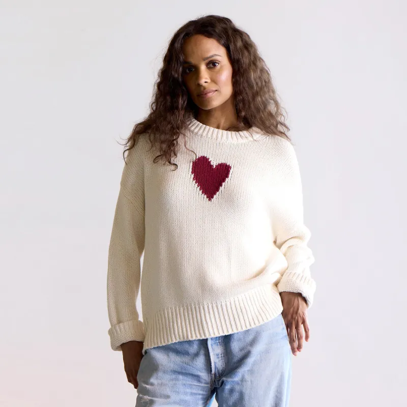 Lovey Heart Sweater sold by Kerri Rosenthal