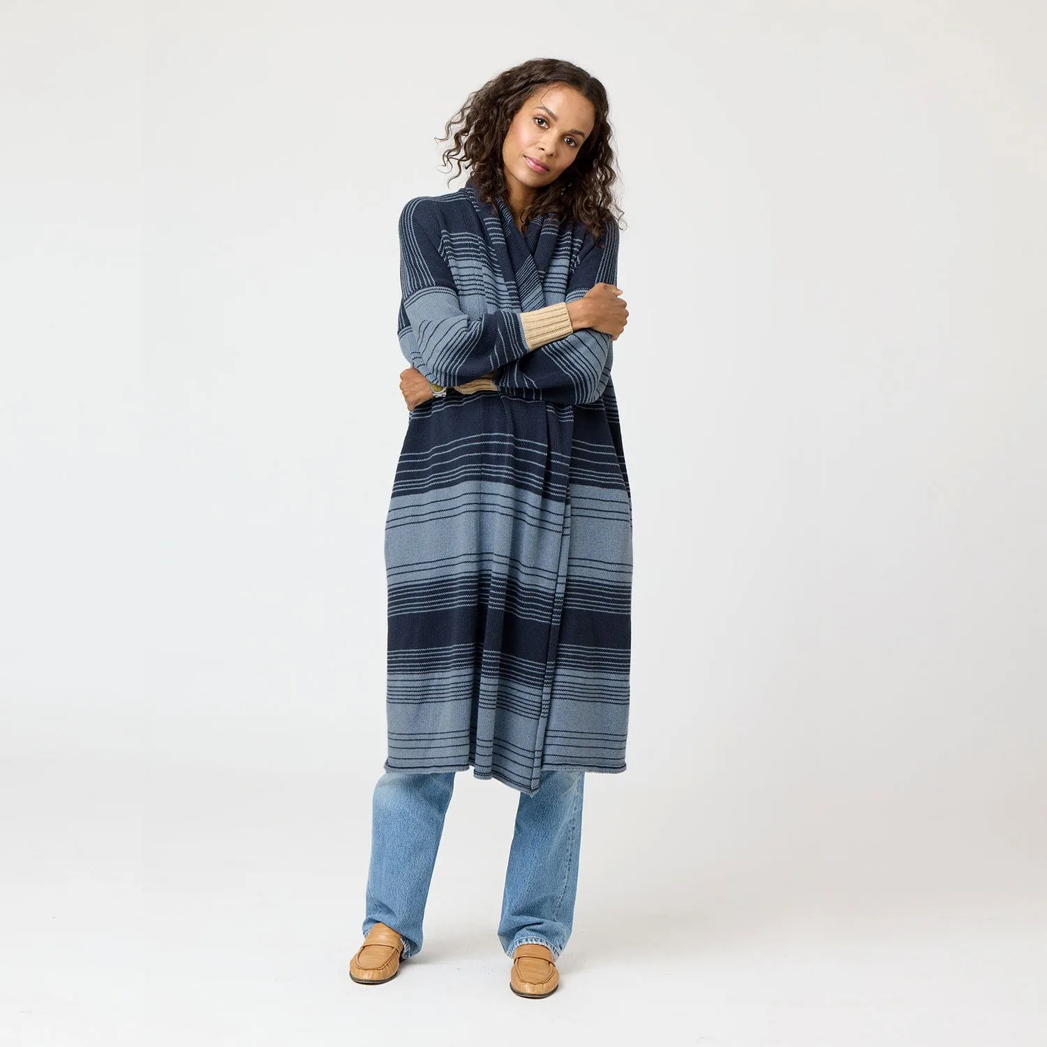 Mercer Stripe Duster sold by Kerri Rosenthal product image thumbnail 2