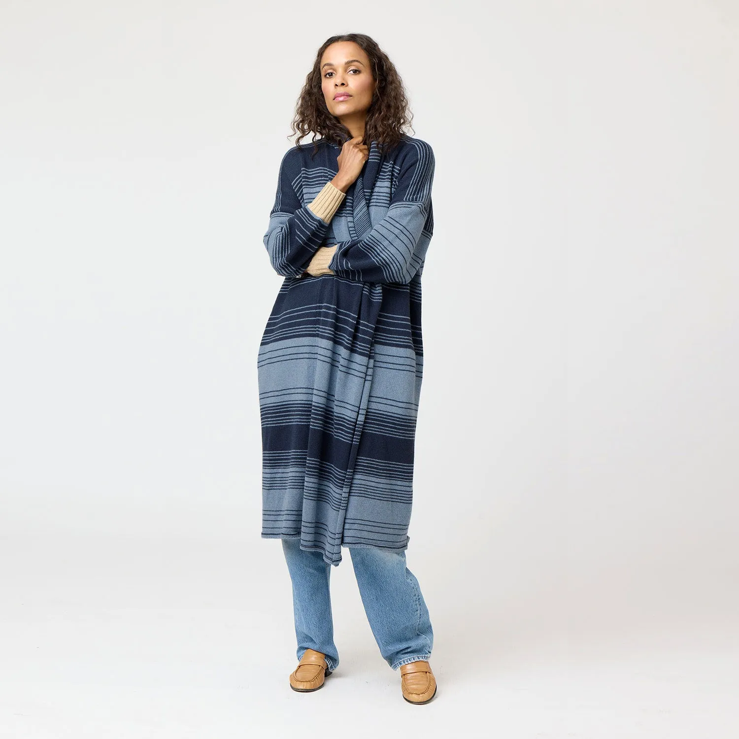 Mercer Stripe Duster sold by Kerri Rosenthal product image thumbnail 3