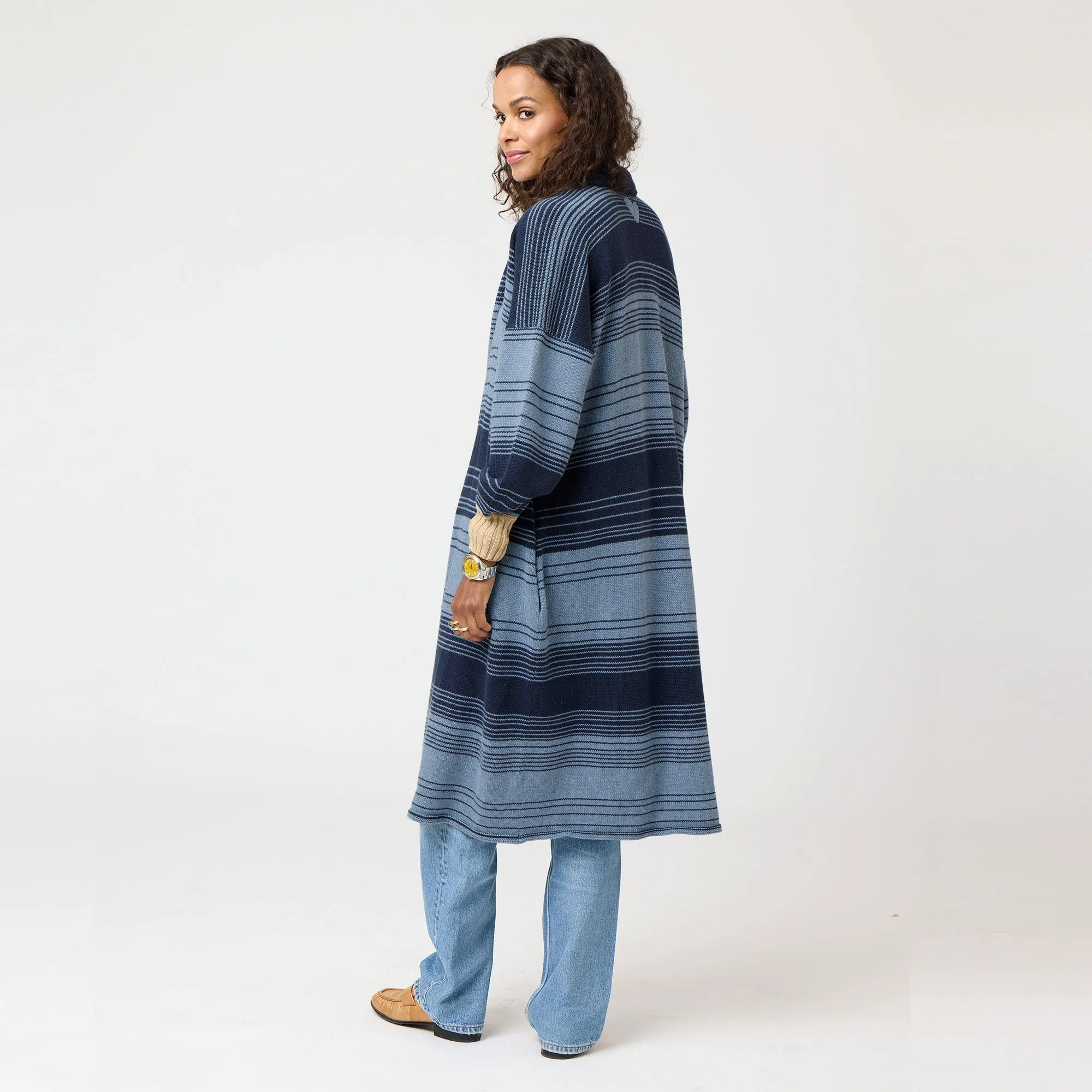 Mercer Stripe Duster sold by Kerri Rosenthal product image thumbnail 4