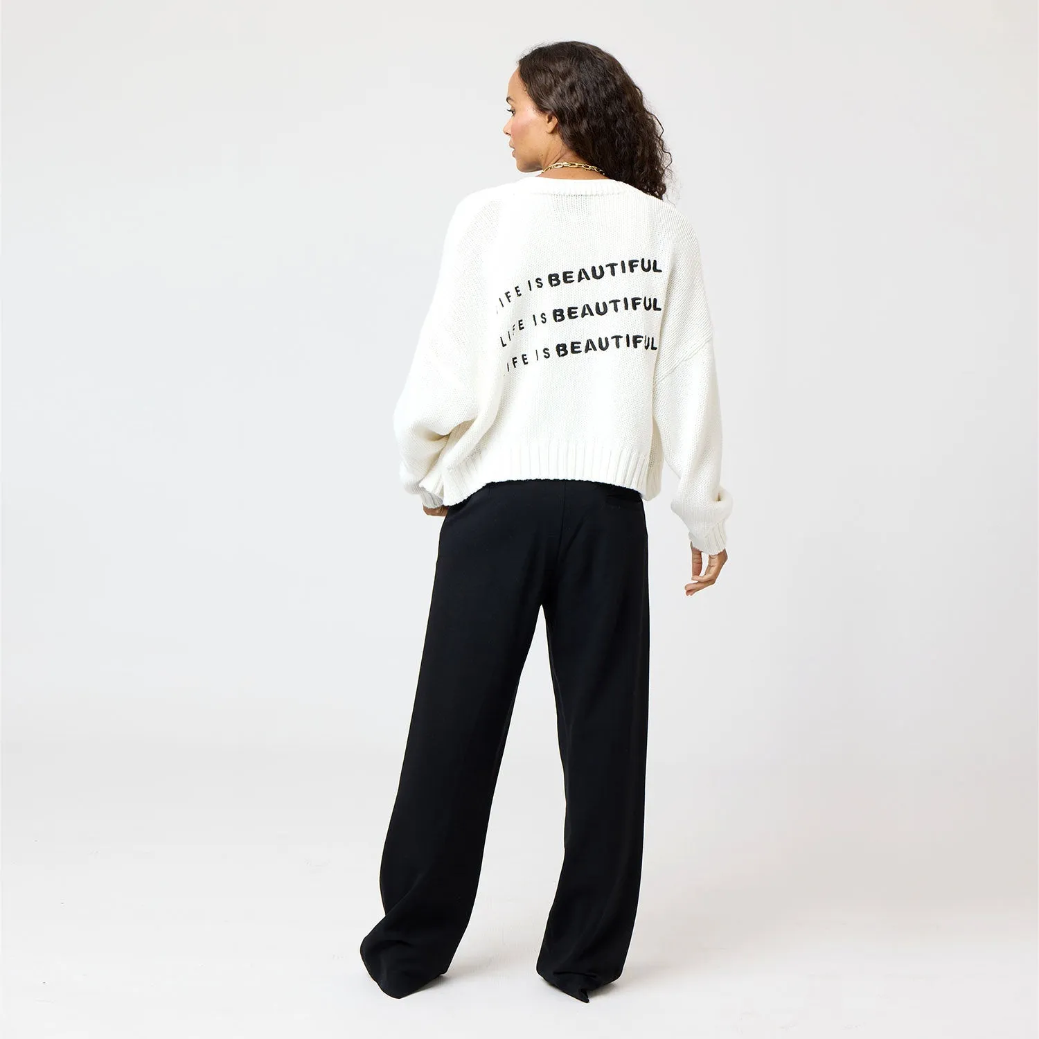 Sienna Life Is Beautiful Cardigan sold by Kerri Rosenthal product image thumbnail 4